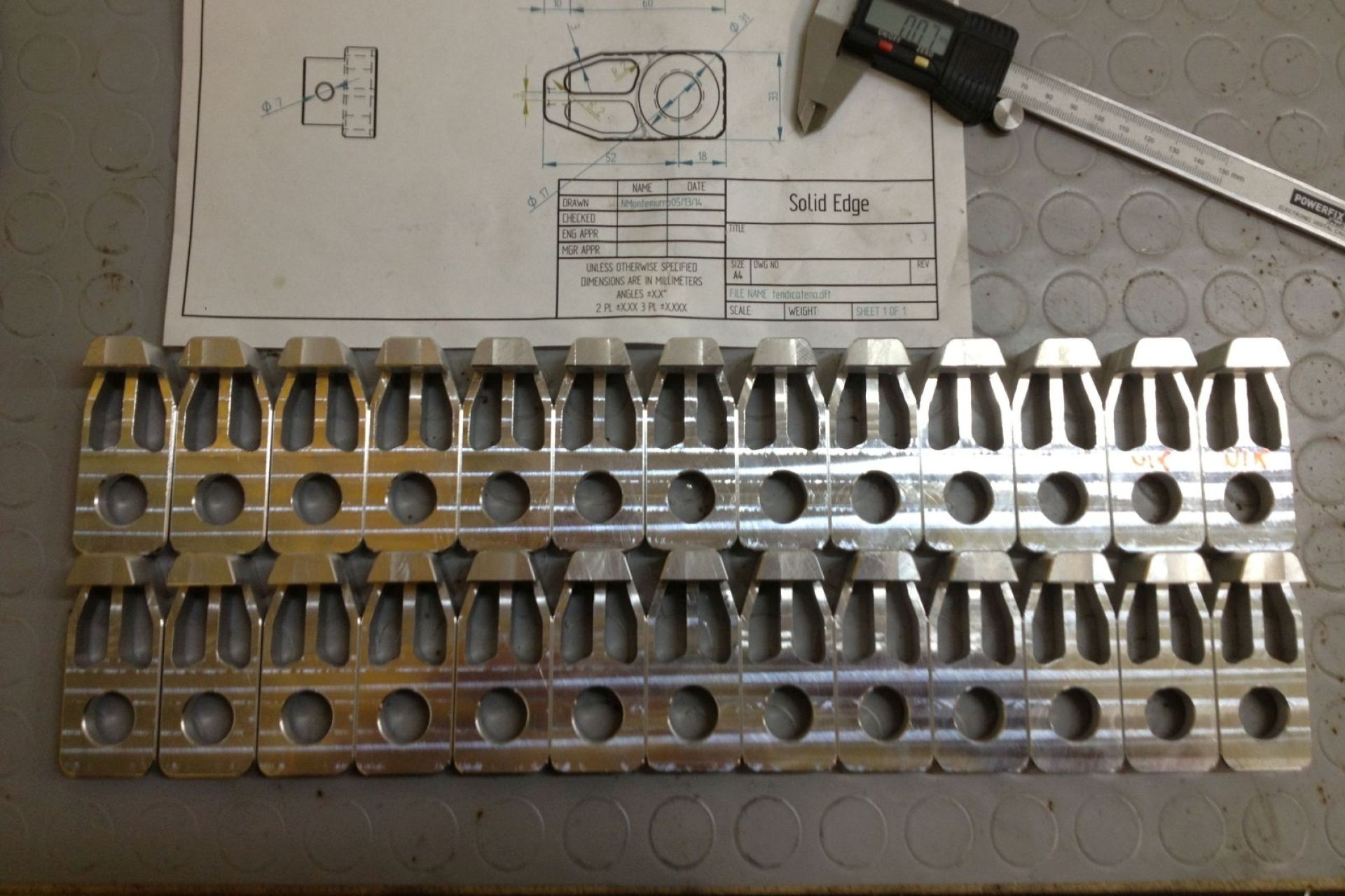 cnc, Tendicatena, Honda 150 CRF Minimotard,